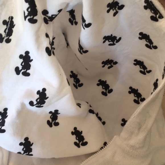 DISNEY PARKS size SMALL Terrycloth Swim Hoodie ZIP-Front Romper EARS LOGO cozy - Picture 6 of 8